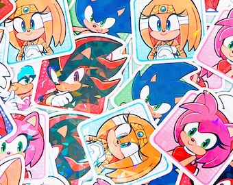 RESTOCKED! StH Character Icon Holo Stickers