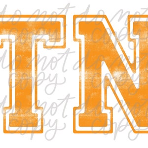 Tennessee Digital Design - UT Shirt Design - VOLS Football Design - Volunteers Shirt Design - Go VOLS - Go Big Orange