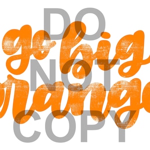 Tennessee Digital Design - UT Shirt Design - VOLS Football Design - Volunteers Shirt Design - Go VOLS - Go Big Orange