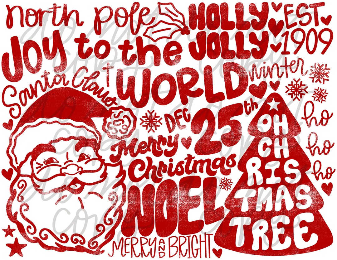 Christmas PNG - Christmas Collage PNG - Christmas PNG - Winter Png
