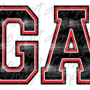 Georgia Digital Design - University of Georgia - UGA Football Design - UGA Shirt Design - Go Bulldogs - Go Dawgs