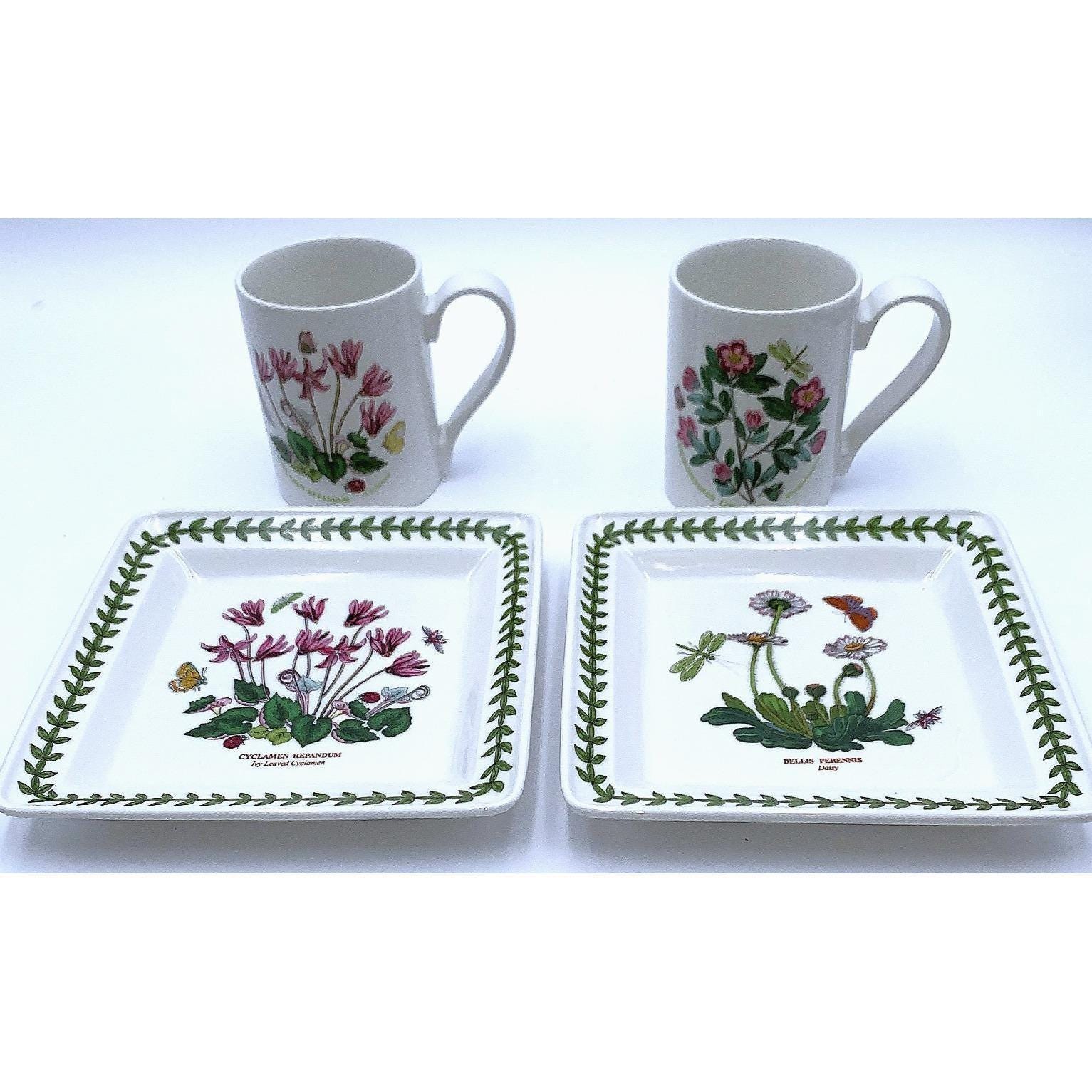 Cyclamen Plate - Etsy