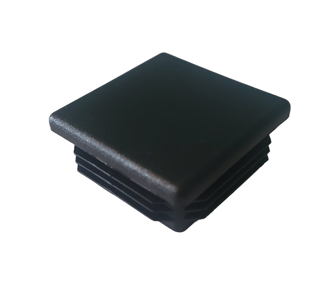 2 Black Plastic Plug Cap for Square Tube Furniture Insert Glides Etsy