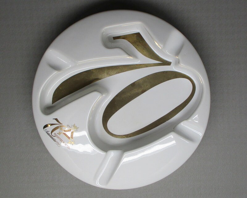 MONTECRISTO  灰皿 Montecristo Ashtray 1935 – 2005 70 Year Commemorative With Box