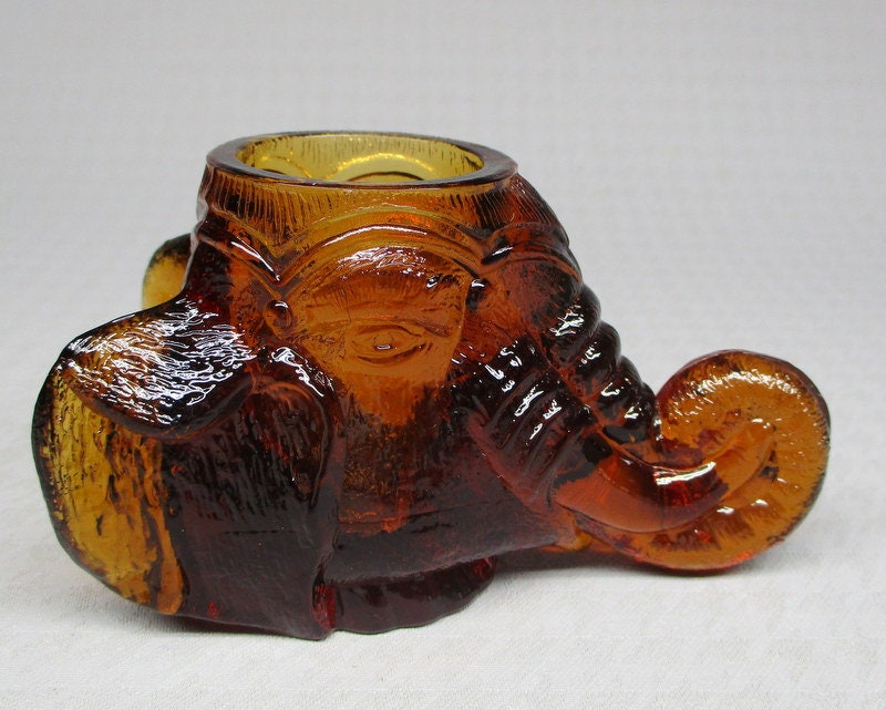Boyd Glass Elephant - Etsy