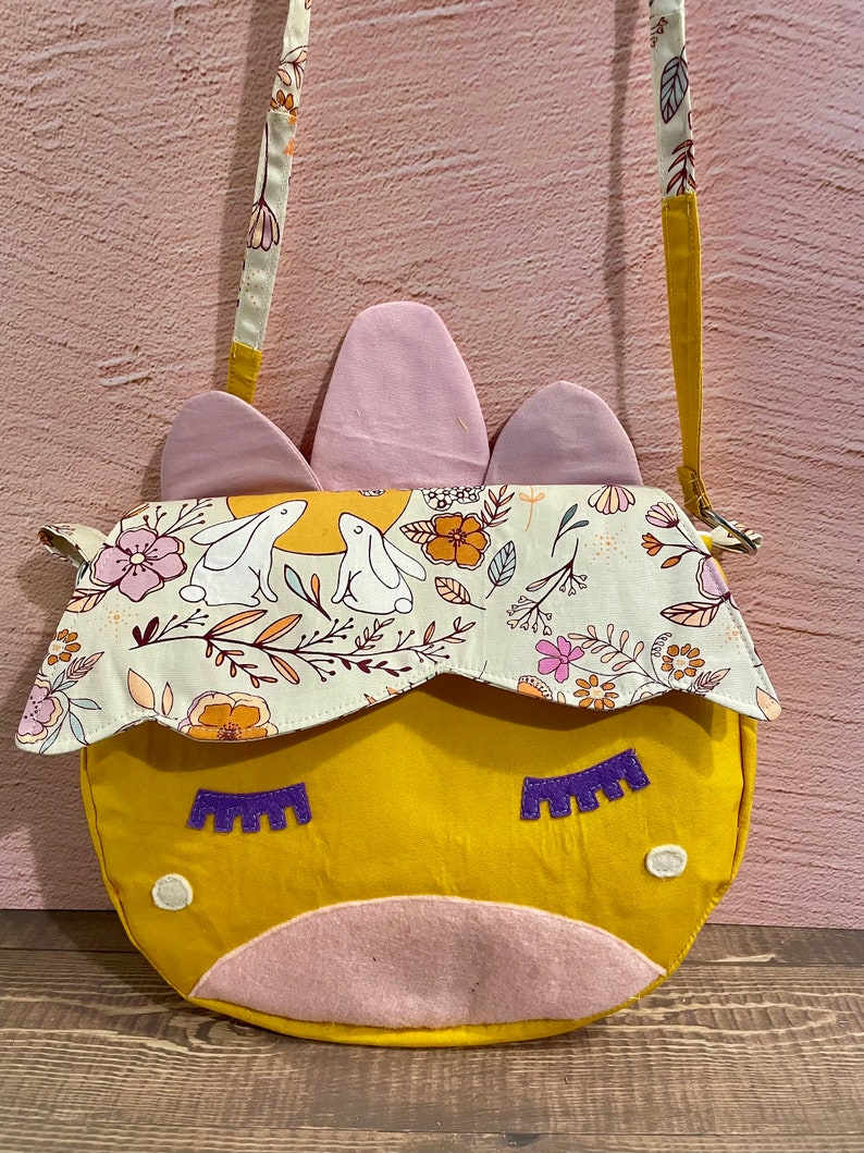Unicorn purse for kids Bunnies