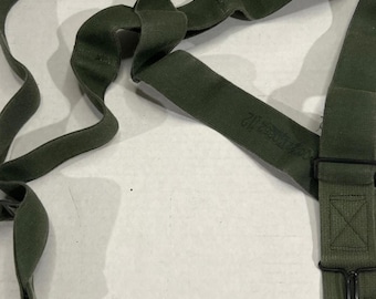Lot of 2 US Military M1950 Trouser Suspenders OD Green Bdu Acu DCU Field Gear