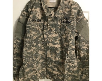 ACU Digital Camouflage jacket coat Large Long (HIN)