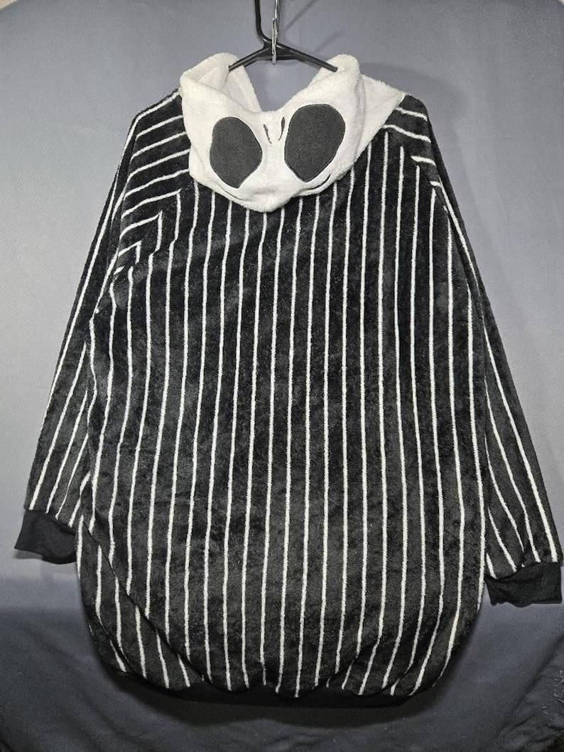Disney The Nightmare Before Christmas Hooded Pajama Night Shirt Women's L Jack image 3