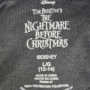 Disney The Nightmare Before Christmas Hooded Pajama Night Shirt Women's L Jack image 4