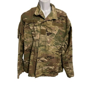 US Military scorpion OCP Multicam Combat Jacket size Small Long