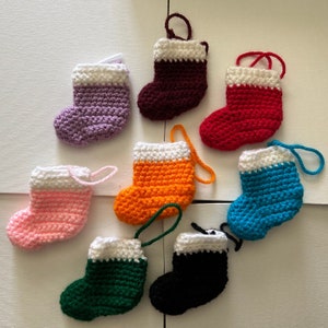 Small Stocking Ornaments