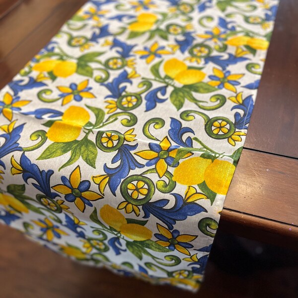 Amalfi Lemon Runners Etsy