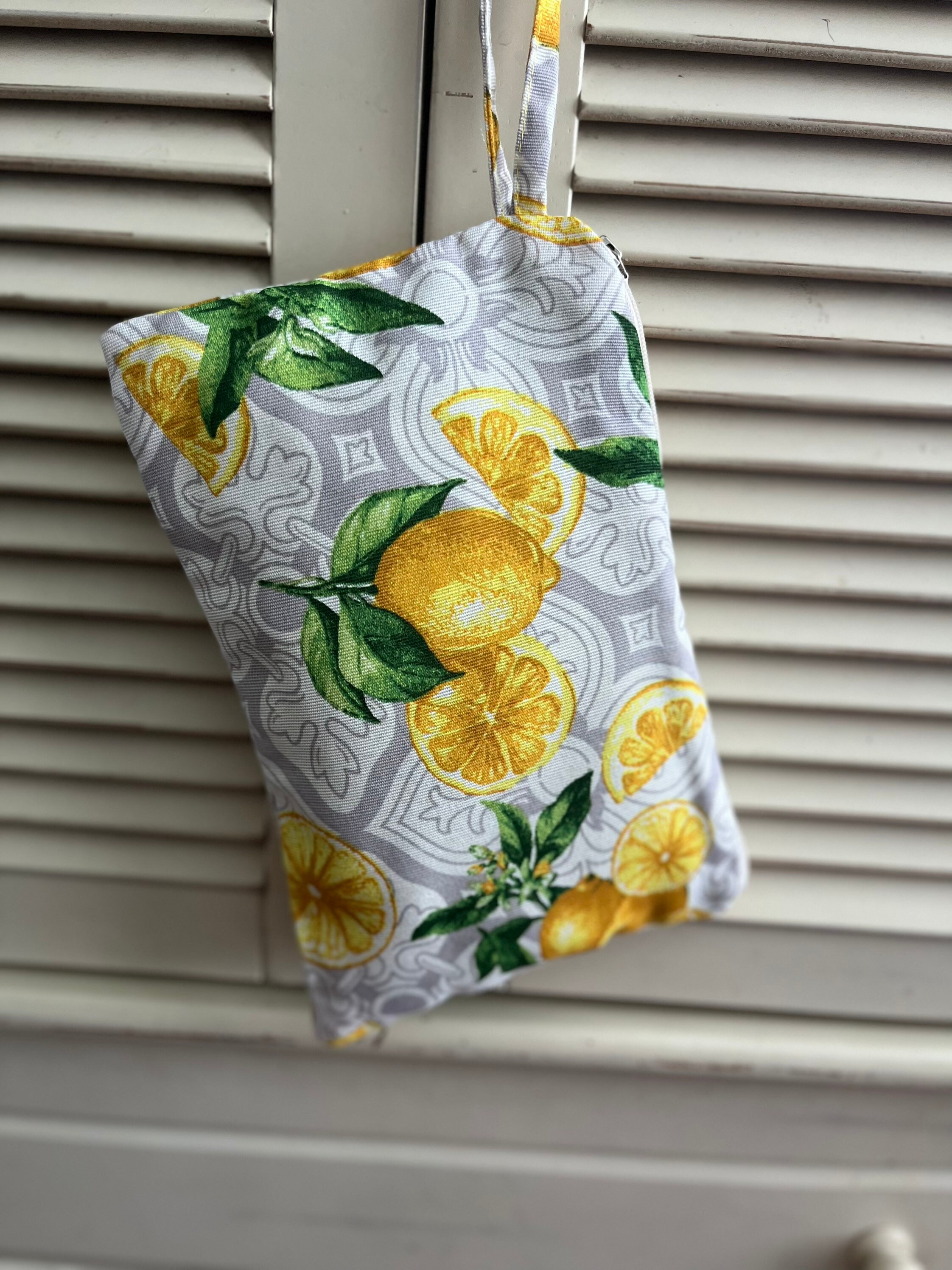Lemon clutch bag sale