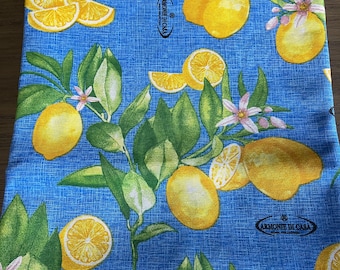 Lemon Tablecloth Made in Italy