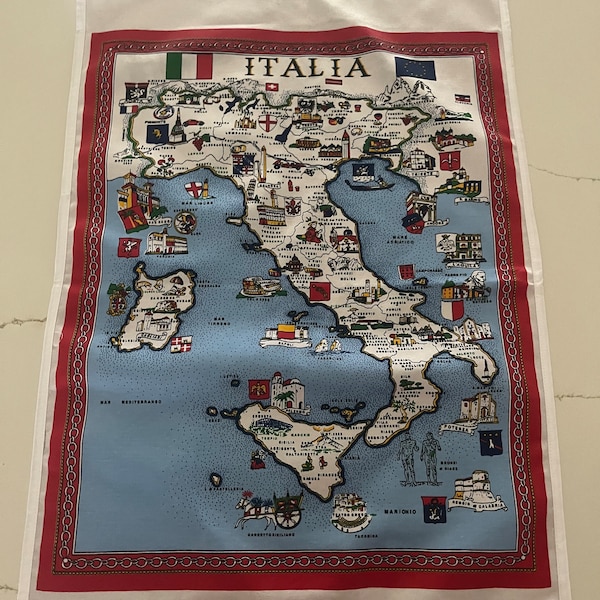 Italia Tea Towel  Italy