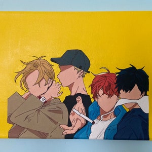 Anime Cd Painting Etsy