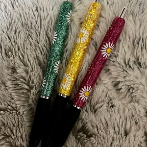 Daisy Glitter Pen