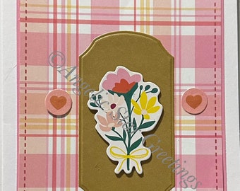 A 'Love’ Handmade Greeting Card by Angelic Star Greetings