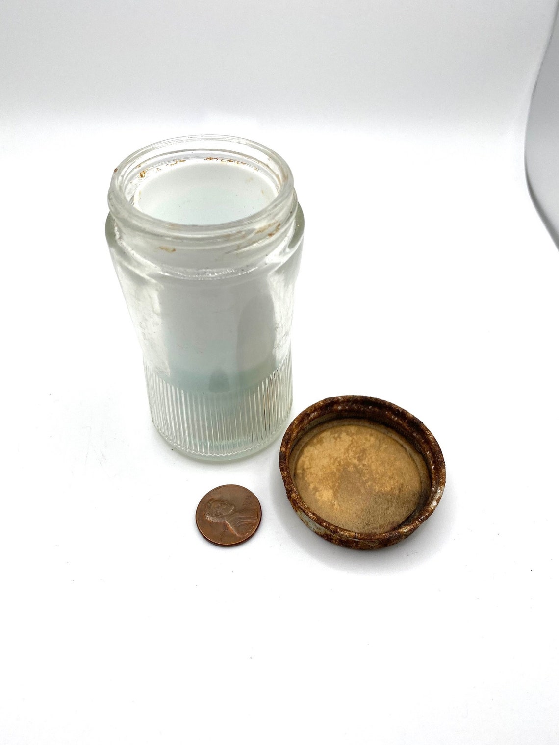 1950s Fresh Stick Deodorant Clear Glass Bottle Vintage Etsy