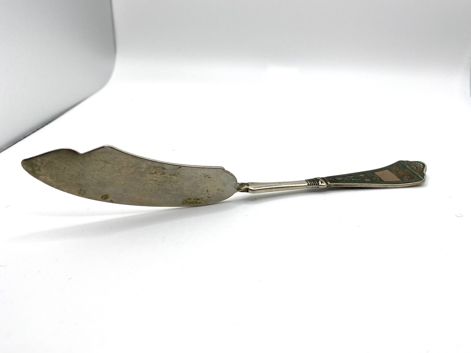 Ornate Victorian Rogers twisted butter serving knife silver Etsy