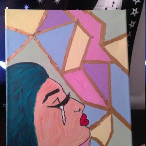 The crying lady