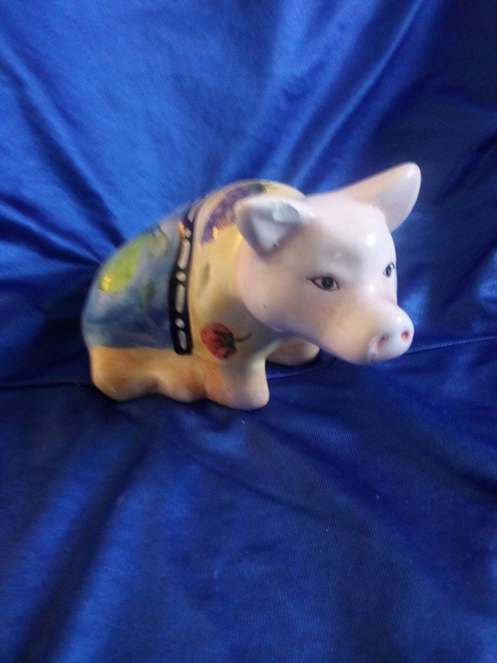 Ceramic pig figurines knick knacks collectable pigs Etsy