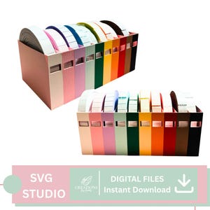 フォームテープディスペンサー SVG、フォームテープ収納テンプレート、フォームテープオーガナイザー、マルチフォームテープ、アソートフォームテープディスペンサー、カラーフォームテープ