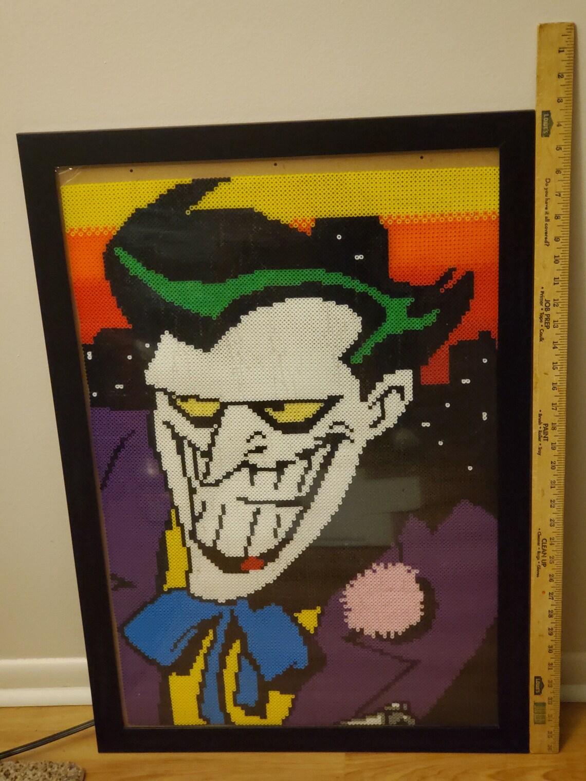 Perler bead joker from the 1992 Batman animated series 20 x Etsy