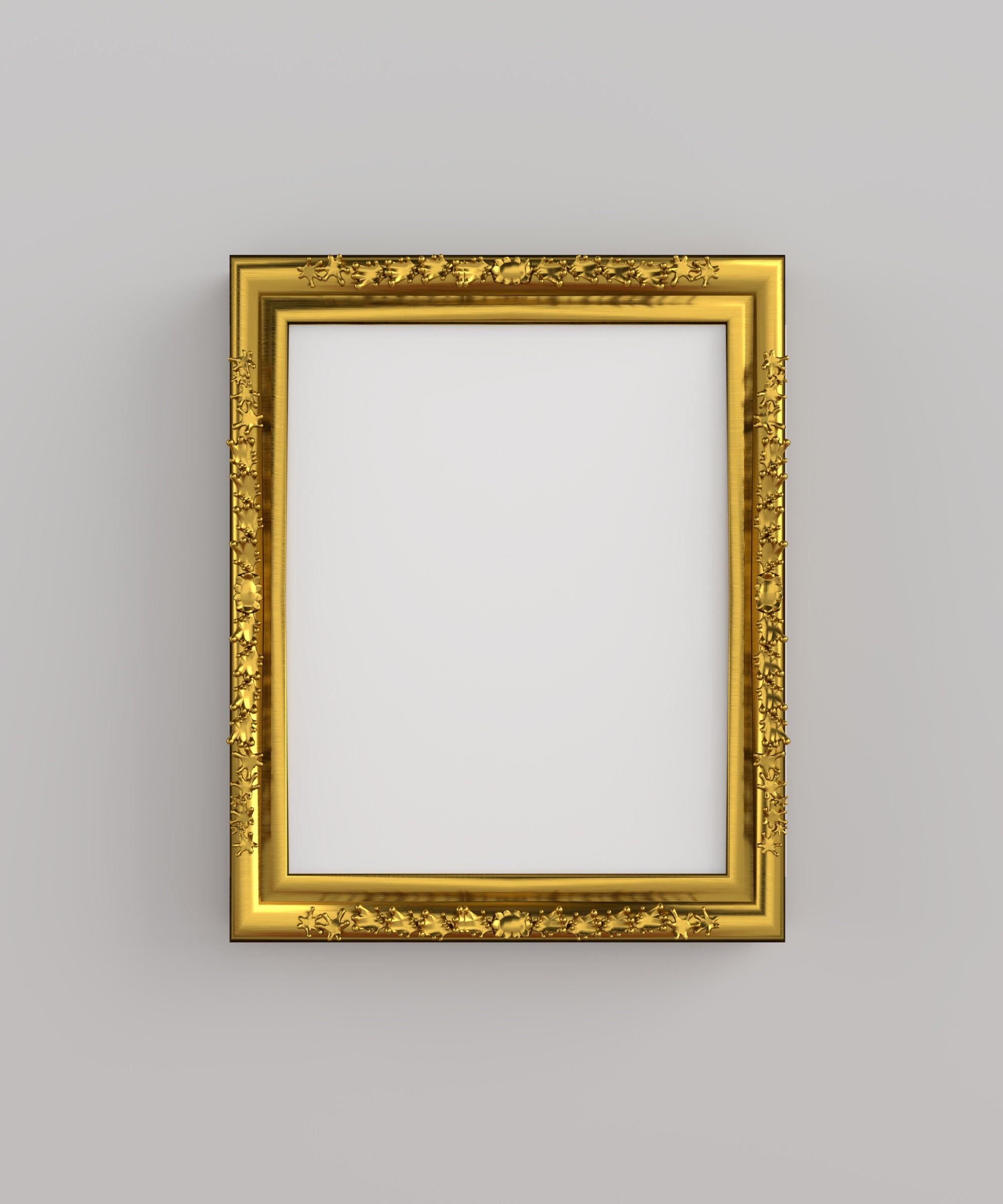 Gold frame mock up Digital Frames 45 Ratio Frame Mock up Etsy
