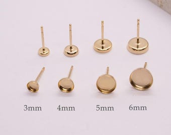 26 x 17 mm 14KゴールドフィルドV字型イヤリングワイヤー、ハンマー