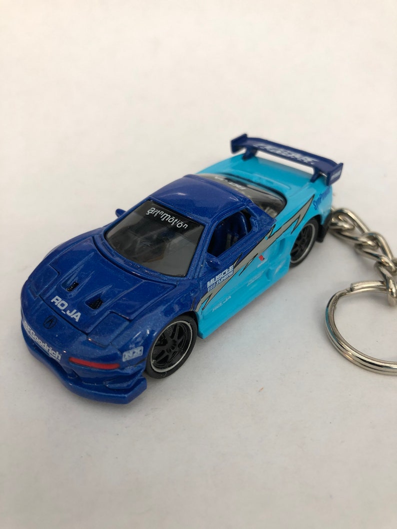 Key Ring and chain chrome 2002 Acura NSX Custom Keychain