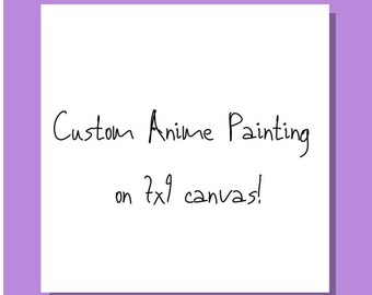Pintura de anime personalizada