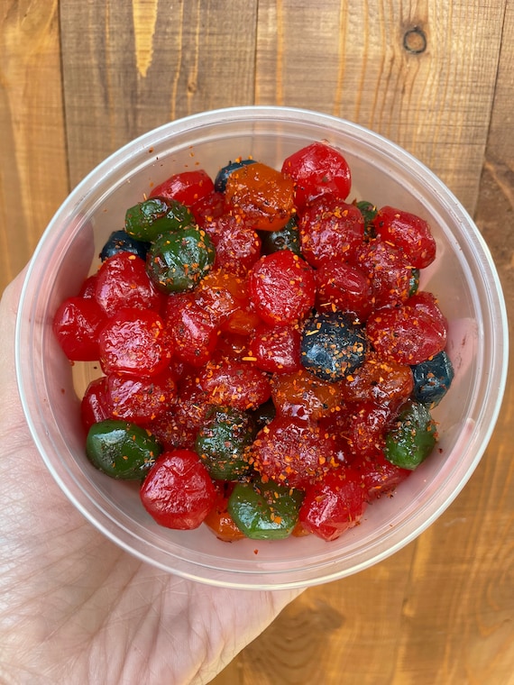 Spicy Chamoy Fruit Gushers Mexican Chile Candy Dulces Etsy UK