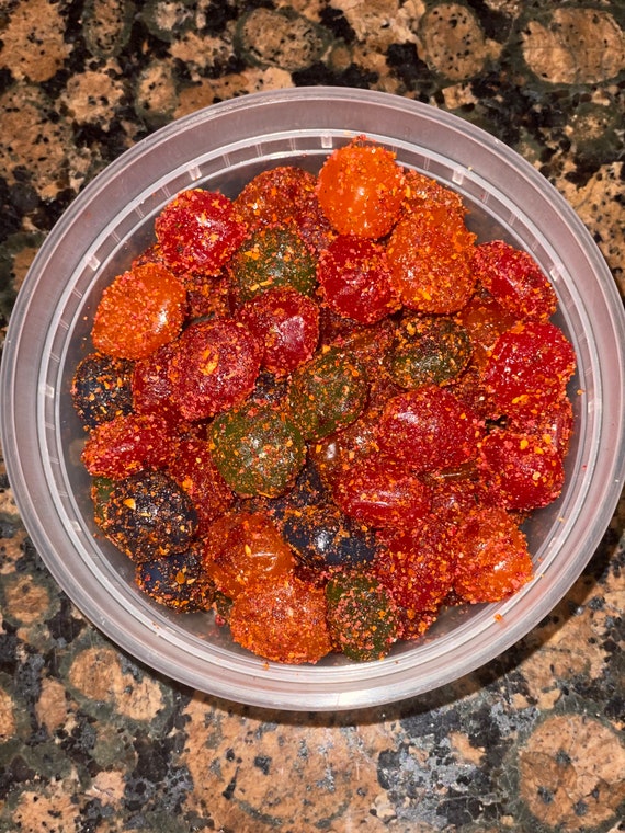 Spicy Chamoy Fruit Gushers Mexican Chile Candy Dulces