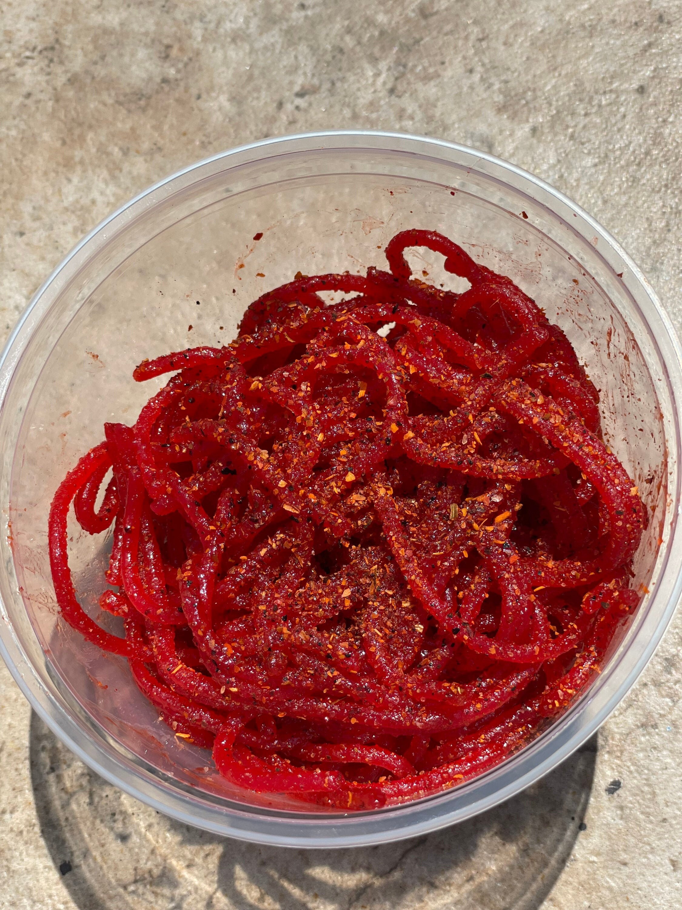 Spicy Watermelon Lucas Salsagheti / Chamoy Tajin Covered - Etsy
