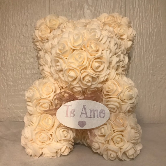 Customizable Flower Bear