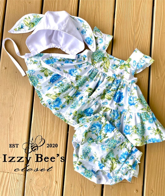 12 Month Spring/easter Dress Bloomers 