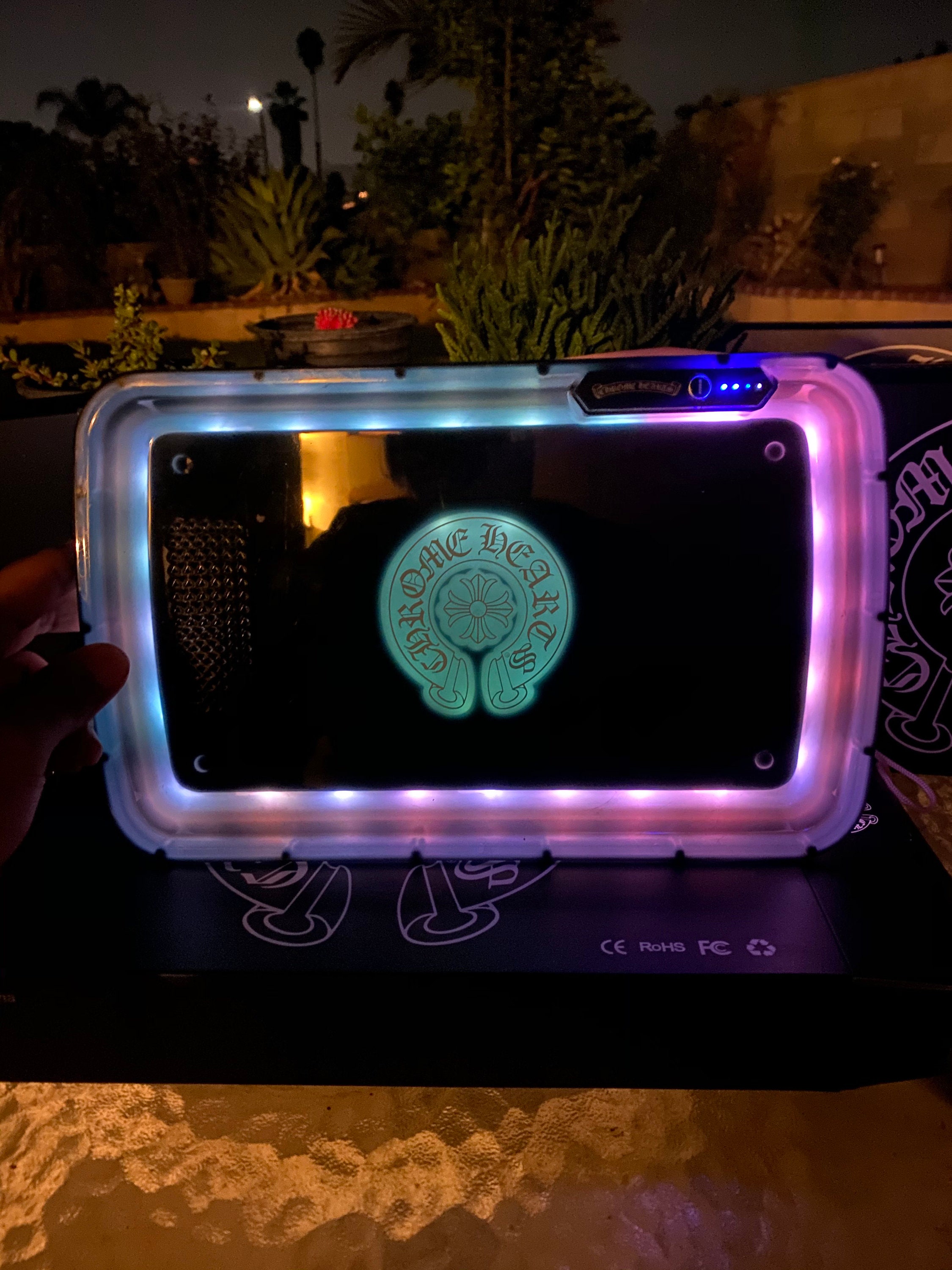 Rolling Tray Led Chrome Hearts X Louis Vuitton Rolling Tray X 