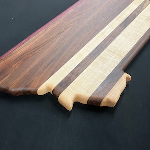 Tablas de cortar Montana de madera hecha a mano