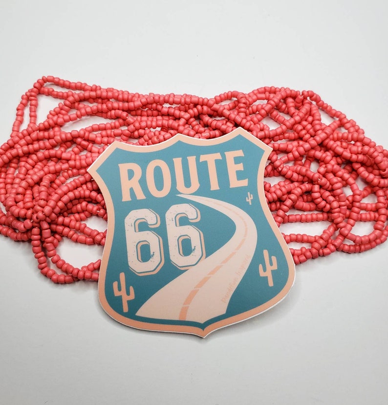 Route 66 Vinyl Sticker Decal 141 - Etsy