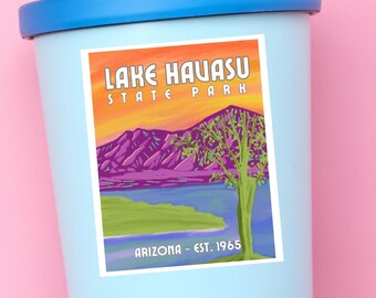 Lake Havasu Sticker: Arizona Travel Souvenir Vinyl Decal