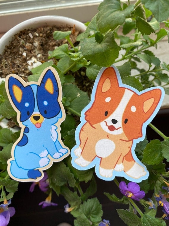 Bluey y bingo pegatinas -  México