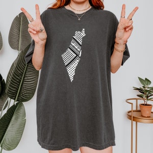 Keffieh confort couleurs gratuit chemise Palestine sweat Palestine sweat à capuche Palestine Palestine Gaza drapeau Palestine carte Palestine Art Palestine