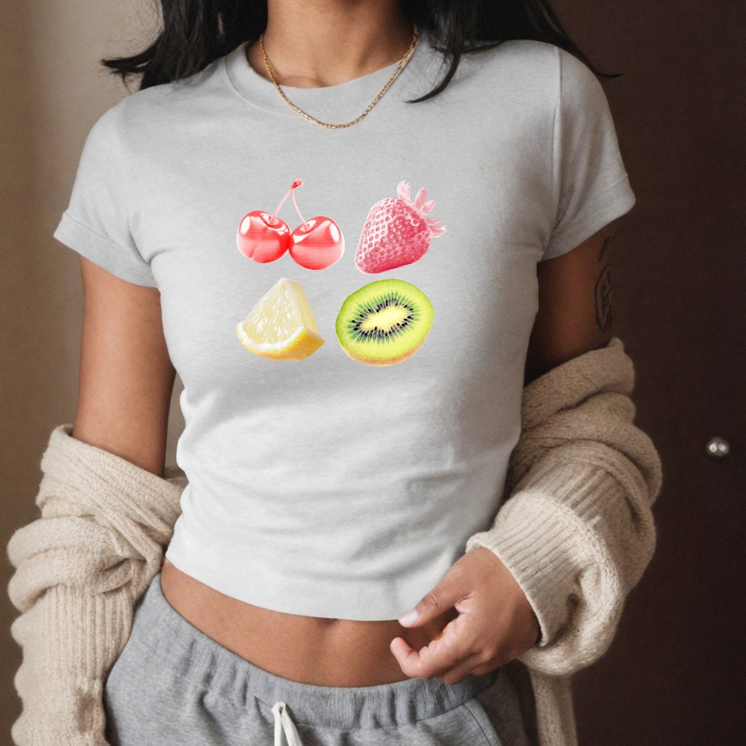 FORBIDDEN FRUIT TSHIRT (Womens Baby Tee) main image 0