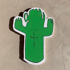 Cactus jack wood sign cutout, cactus wall decor, cactus wall painting, travis art painting, wood cut out of cactus, astro world,travis scott