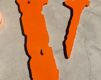 Houten uitsnede Vlone, straatkunst hars, Hypebeast-kamerinrichting