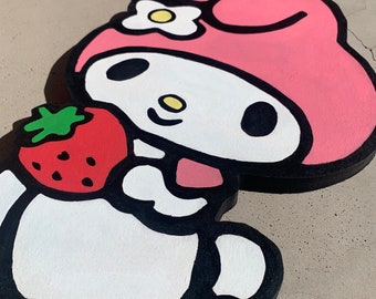 My Melody Party Decor, handbemalter Holzausschnitt als Herzstück