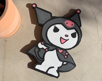 Kuromi Holzkunst, handgefertigte Wanddekoration