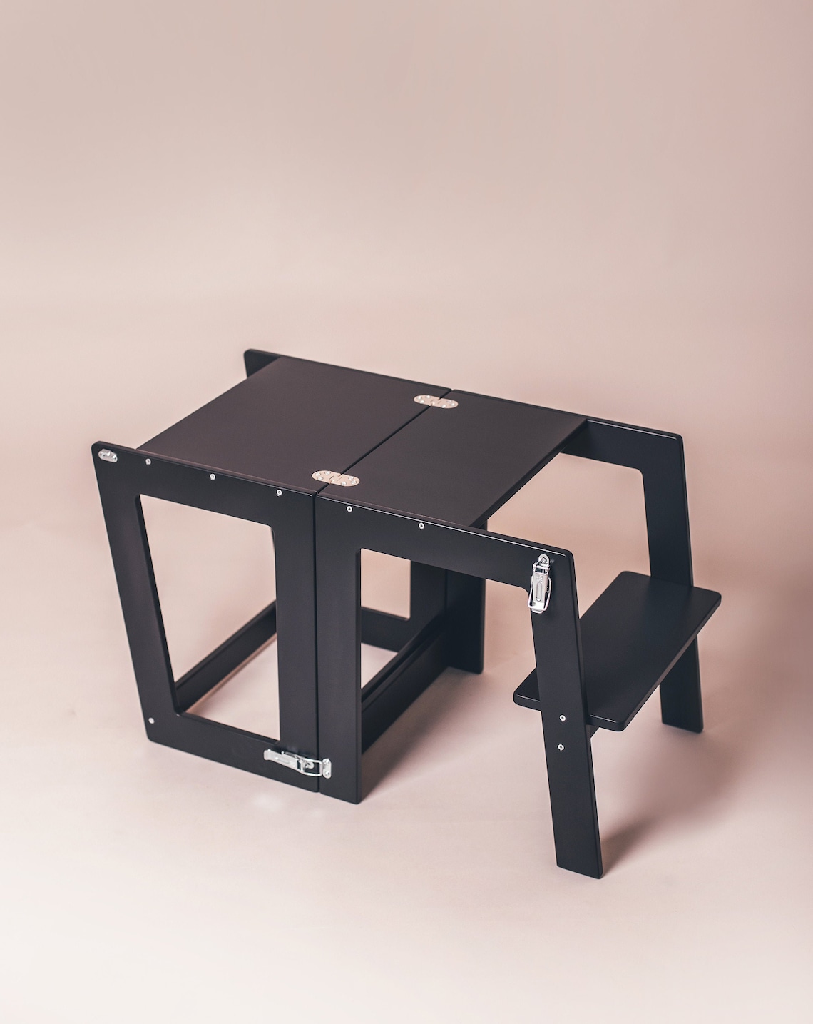 2in1 Montessori Helper TowerTable and Chair Convertible Etsy